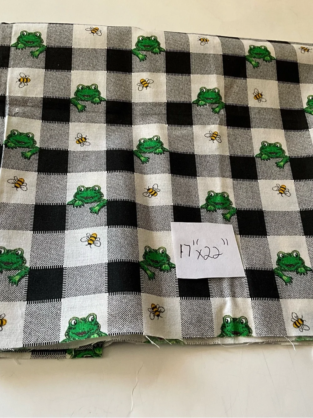 Quilting Sewing Crafts Fabric Lot Robert Kaufman Rain Forest Green Blue Frogs